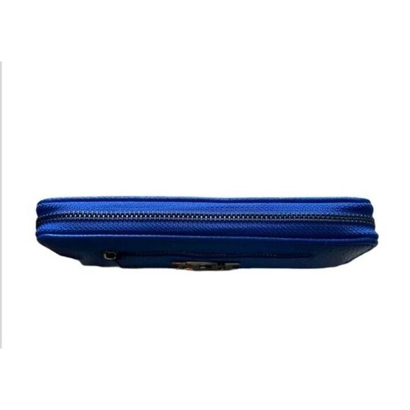 Electric Blue Badgley Mischka Wallet Designer Couture Brand New With Tags 8x4 - Picture 3 of 3